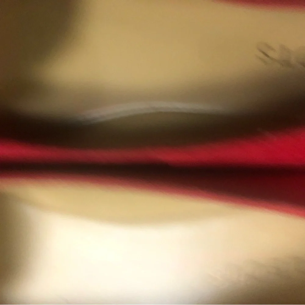 Talbots Red Suede Tassel Loafers - Pointed Toe